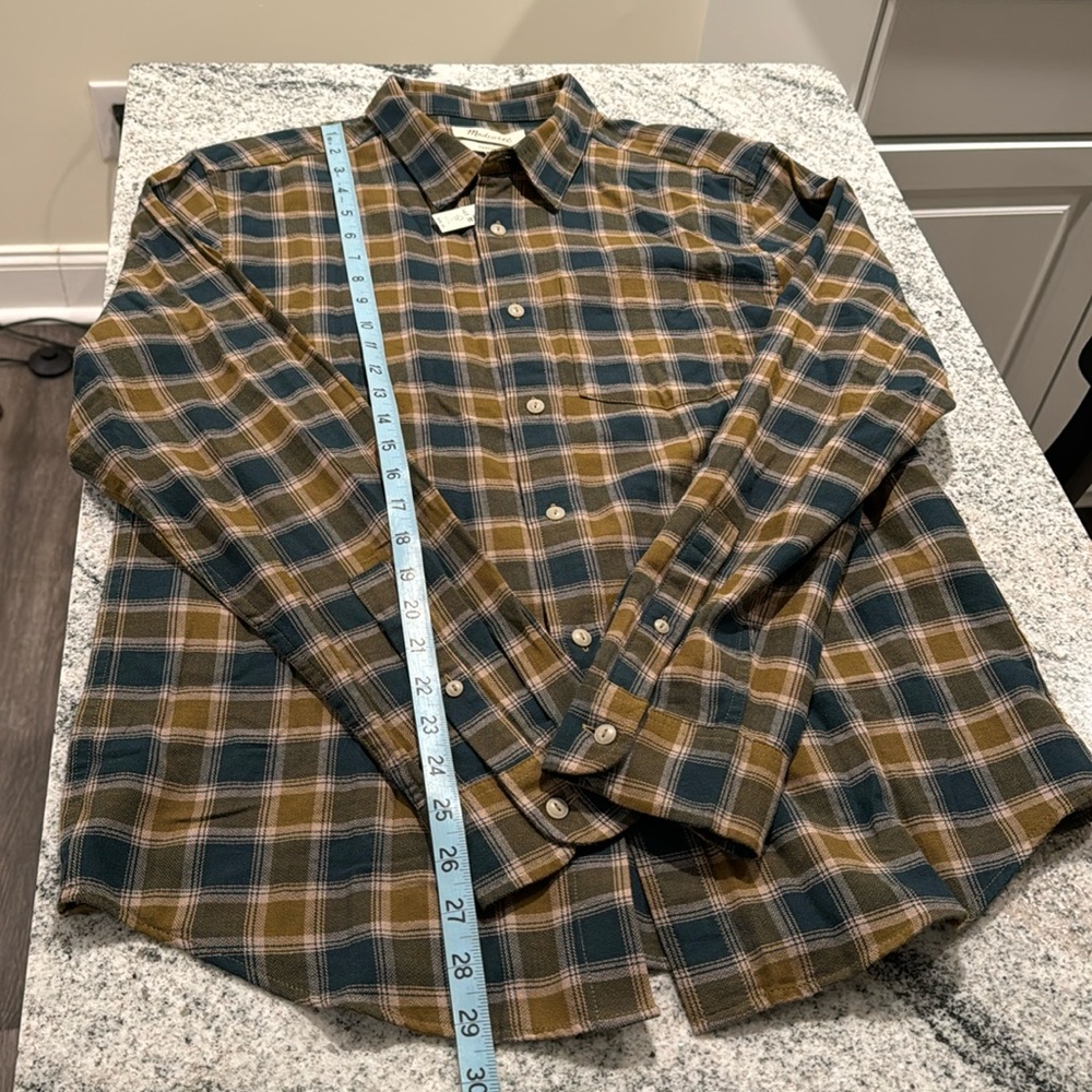 Madewell perfect fit flannel
